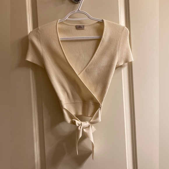 Aritzia Wilfred All Tied Up Sweater - Picture 3 of 5
